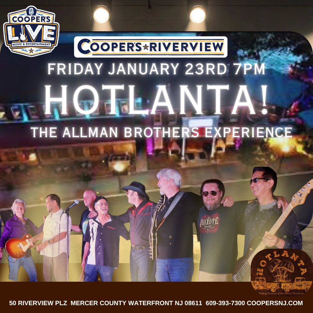 HOTLANTA THE ALLMAN BROTHERS EXPERIENCE RETURNS ROCK TO COOPER'S